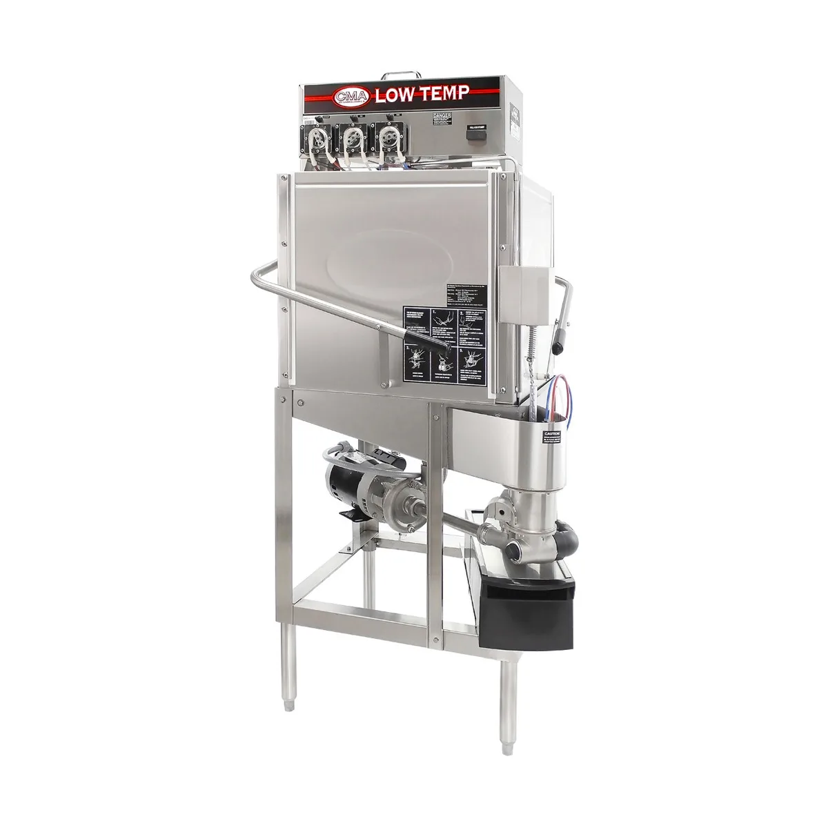 CMA Dishmachines C 26" Door Type Corner Dishwasher, 40 Racks/Hr - 68 Gal/Hr - Low Temp