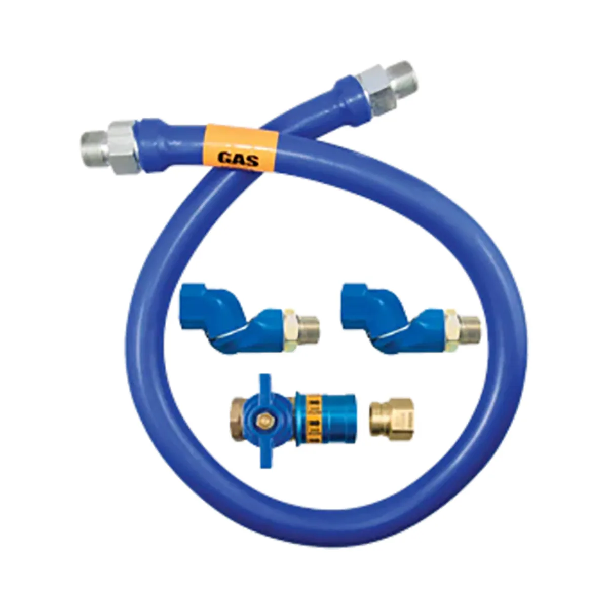Dormont 1675BPCF2S48BX Safety Quik 48" Gas Connector Kit w/ Double Swivel MAX, 3/4" Dia, in Box