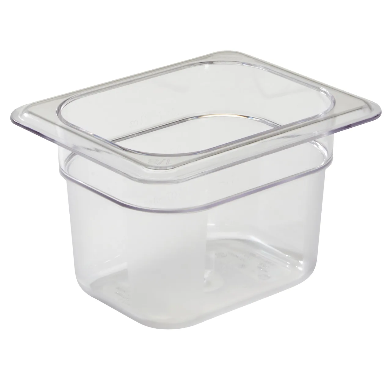 Cambro 84CW135 Food Pan – 1/8 Size, 1.1 Qt, 4" Deep, Clear PC, NSF
