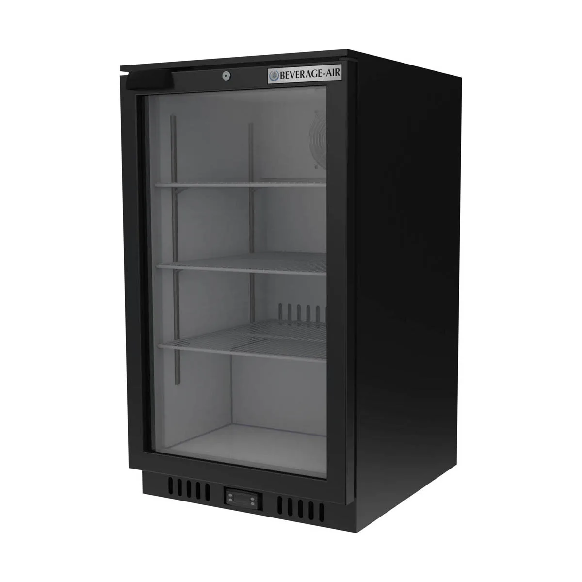 Beverage Air CT96HC-1-B 21" Countertop Merchandiser Refrigerator in Black, 5.9 cu. ft.