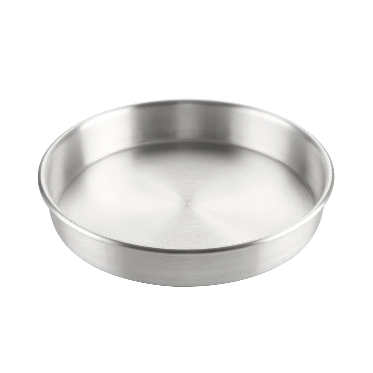 CAC China B1CP-123 Round Cake Pan, 12" Dia x 3" H, Heavy‑Duty Aluminum Baking Pan