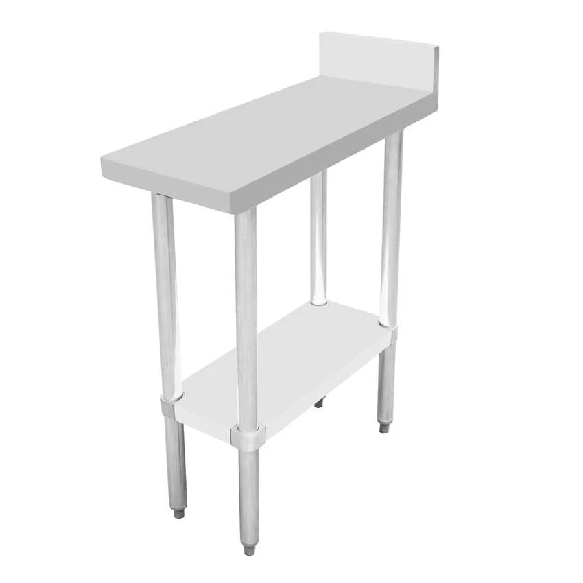 Omcan USA 46513 Stainless Steel Top 12" - 21" Work Table