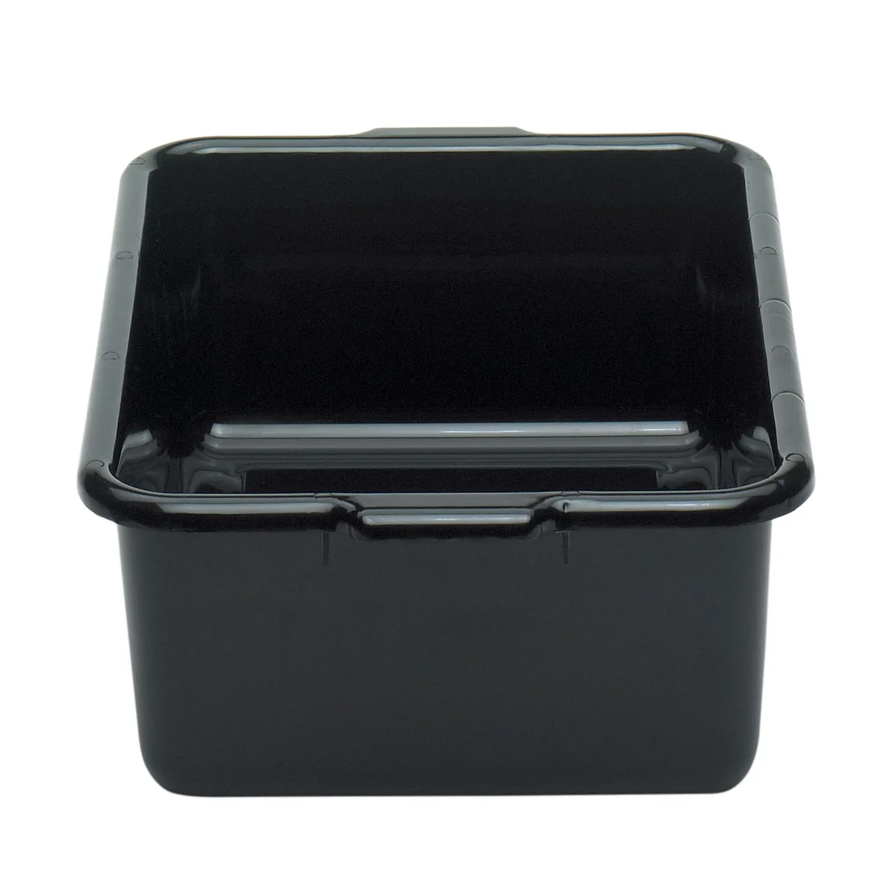 Cambro 21157CBR110 Cambox® Bus Box, 15-3/16"L x 20-3/16"W x 6-15/16"D, 1-Compartment, Hi-Impact Plastic, Black