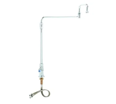 Vulcan SGLTS 18NZLJ SINGLE Pantry Deck-Mount Faucet - 18" Double Jointed Swivel