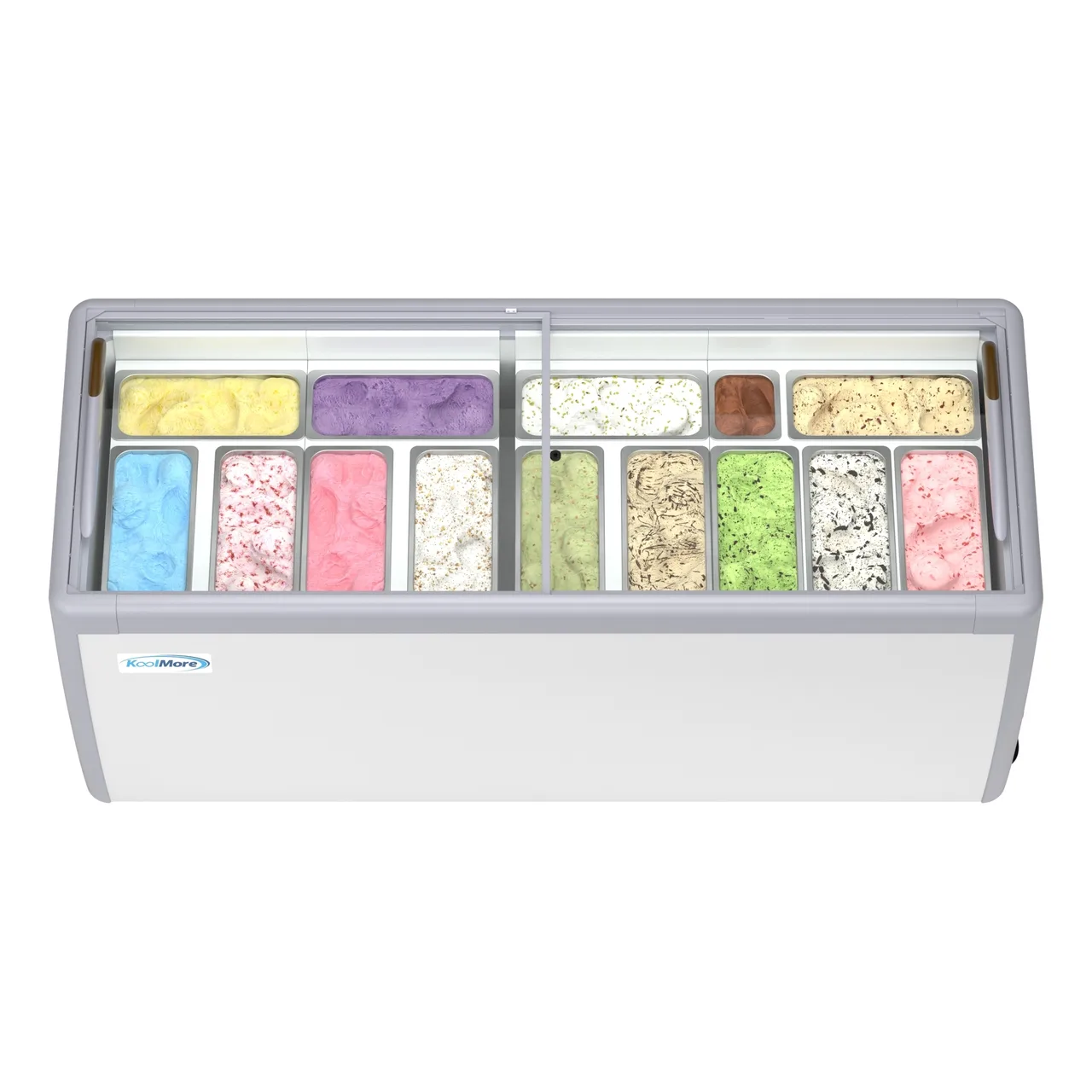 Koolmore KM-GDC-71SD 70" Gelato/Ice Cream Dipping Cabinet