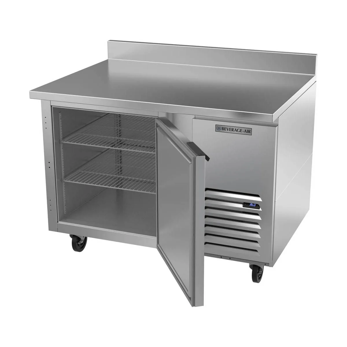 Beverage Air WTR46AHC 46" 1-Section Worktop Refrigerator w/ 1 Door, 10.8 cu. ft.