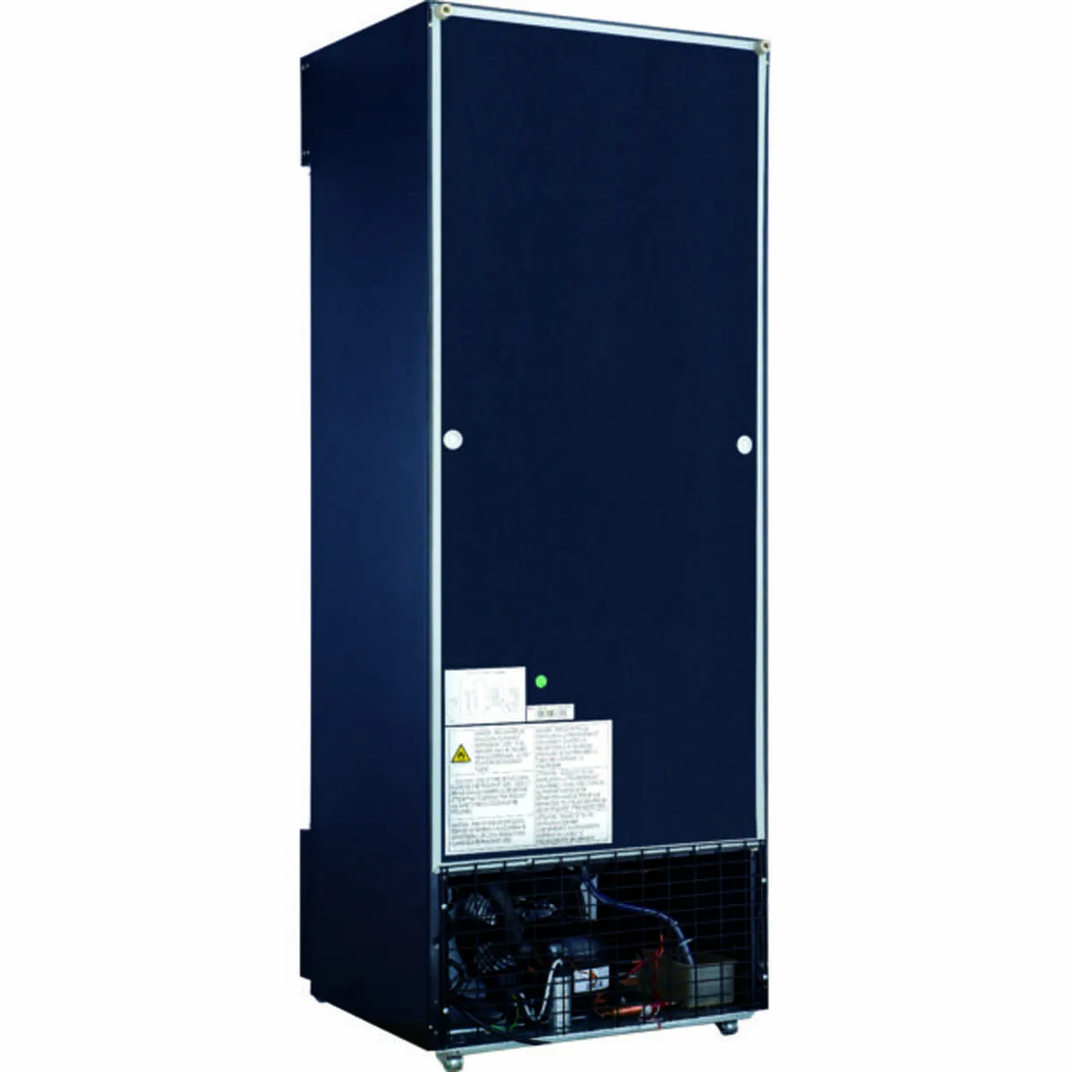 Dukers Appliance Co DSM-12R 25" One Glass Door Merchandiser Refrigerator in Black, 11.5 cu. ft.