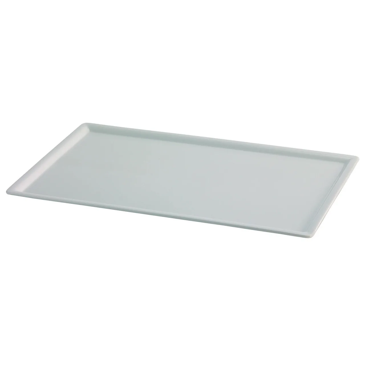 GET 2944110 Frilich Rectangular China Plate, White, 20-7/8" W X 12-4/5" D X 5/8" H