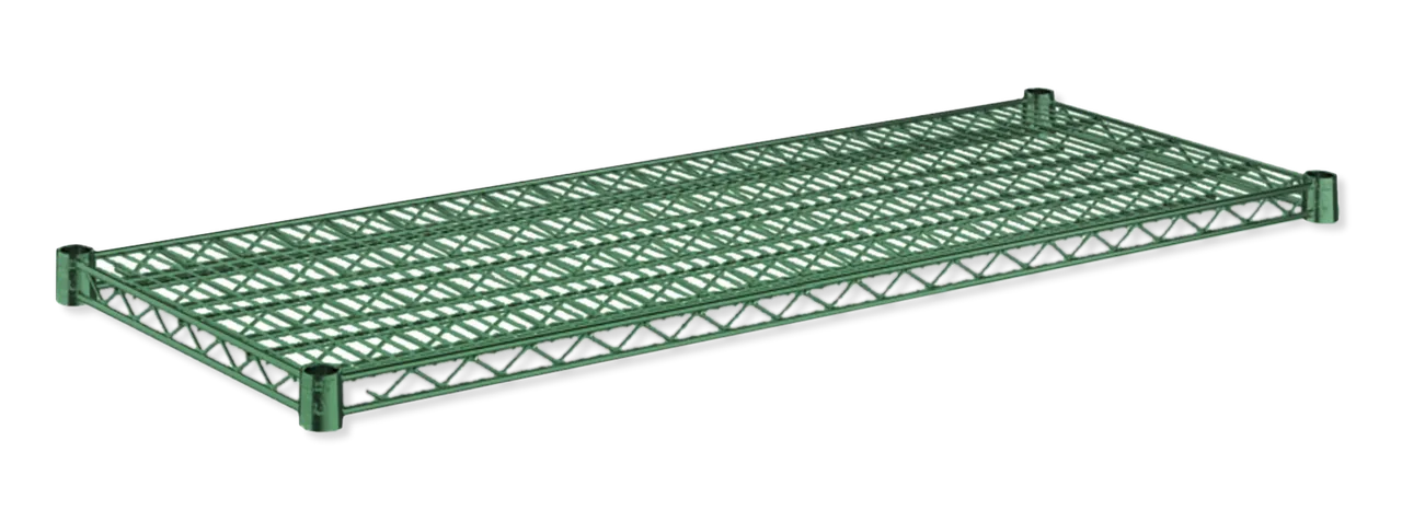 Steel Works SW2148G Heavy Duty Wire Shelf - 48"W x 21"D
