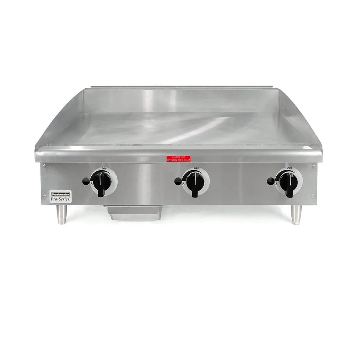 Toastmaster TMGM36 36" Countertop Manual Gas Griddle, 3/4" Steel Plate, 60.000 BTU