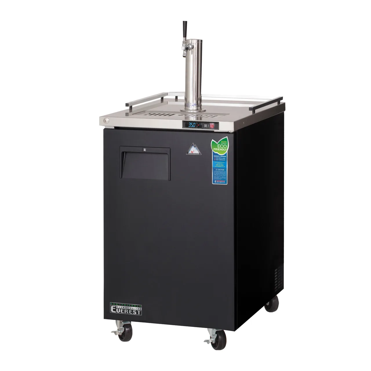 Everest EBD1 23" Direct Draw Keg Refrigerator, 1 Keg