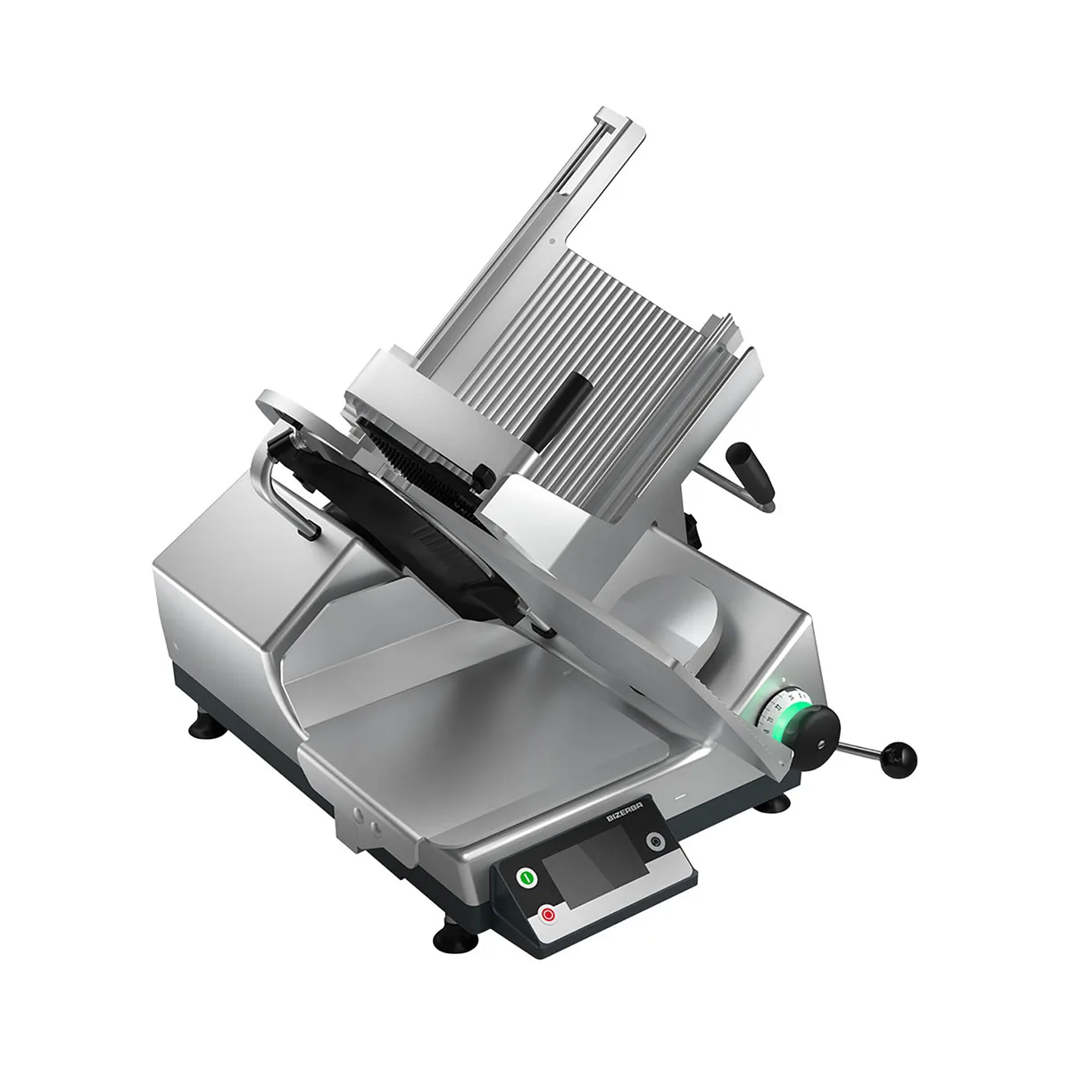 Bizerba GSP HD I W-90 13" Blade Semi-Auto Meat Slicer, 1/2 HP 120V Belt Drive, 0-0.94" Slice, Touchscreen Scale