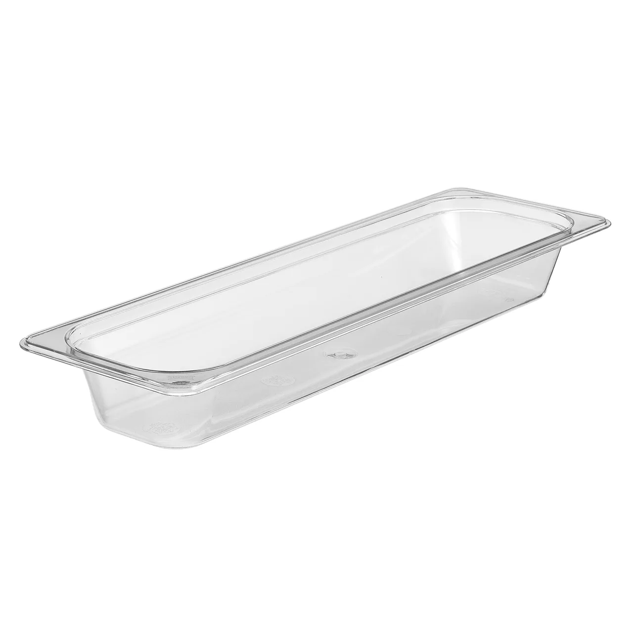 Cambro 22LPCW135 Pan, 3.2 Qt Clear Polycarbonate, 1/2 Size Long, 2½" Deep, NSF
