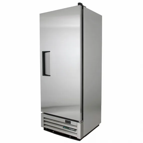 True T-12F-HC 24.88" 1-Solid Door Reach-In Freezer, Bottom Mount, 12 cu. ft., Stainless Steel Front, Aluminum Sides