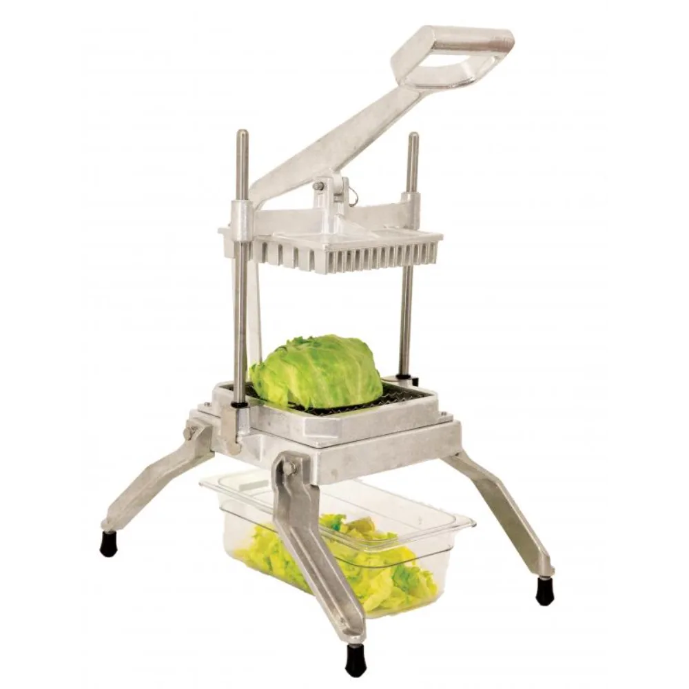 Omcan USA 49079 Lettuce & Vegetable Chopper, 3/4" Scalloped Blades, 3/4" Square Cut, Non‑Skid Feet