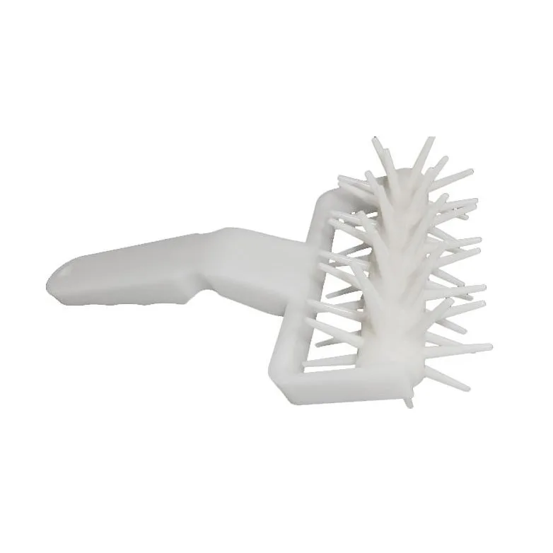 Omcan USA 80576 Pizza Roller Docker – Plastic Construction, Plastic Handle, Even Dough Docking