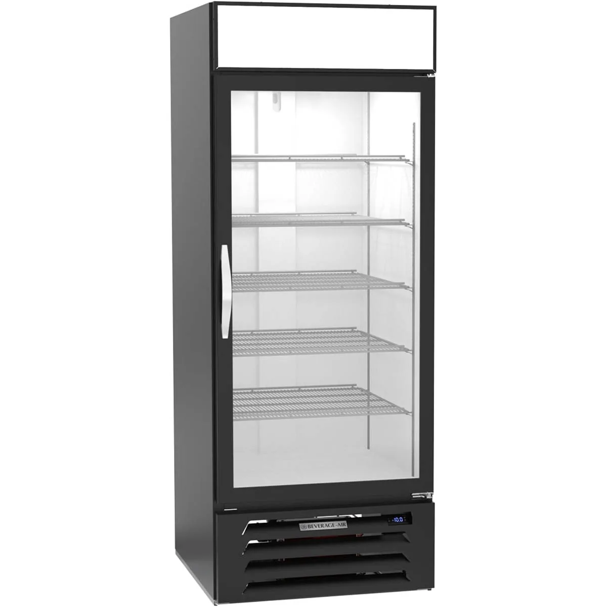 Beverage Air MMR27HC-1-B-WINE 30" Glass Door Wine Merchandiser, Single Temperature, 25.97 cu. ft.
