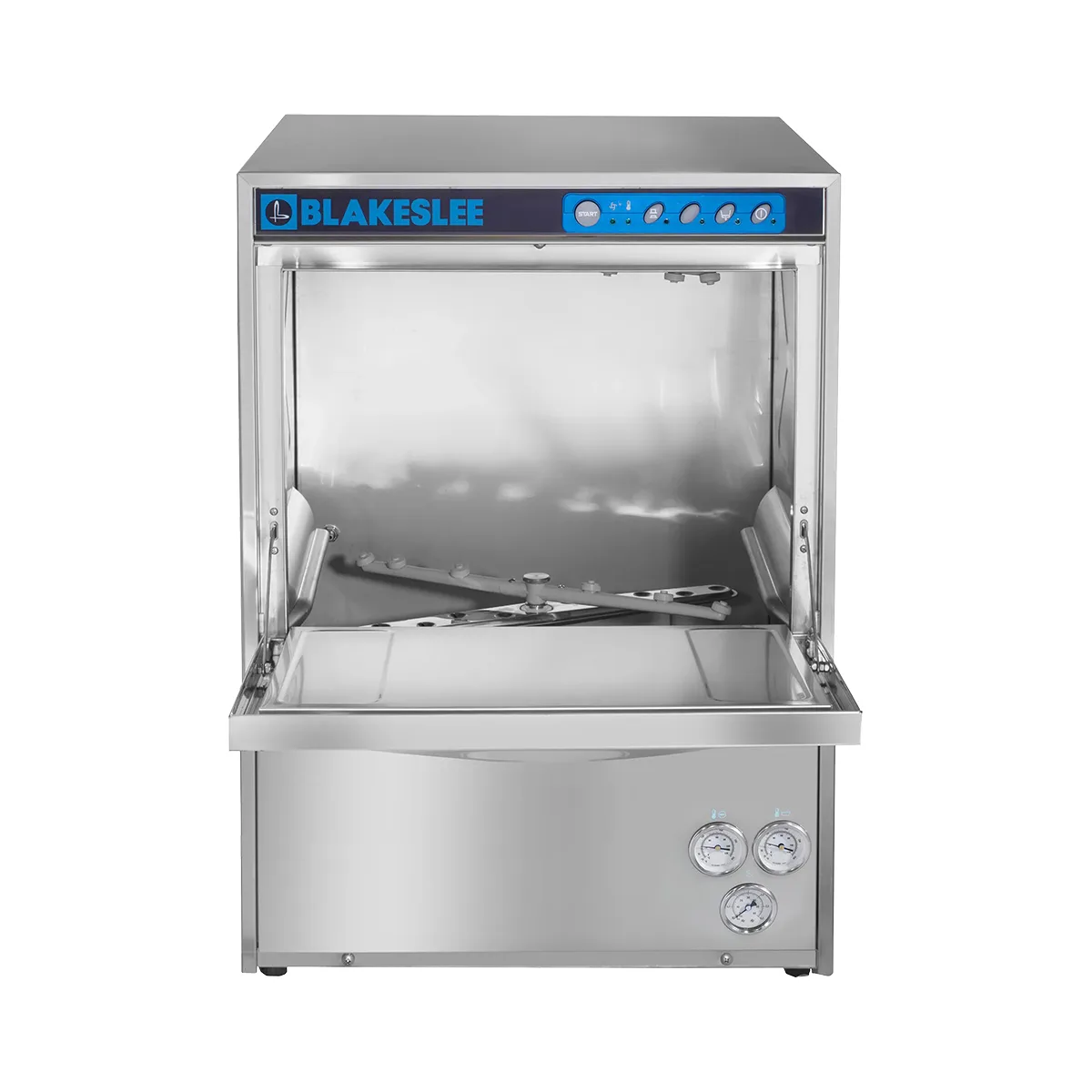 Blakeslee UC-18-1 23.5" High Temp Commercial Dishwasher with Built-In Booster & Pumps