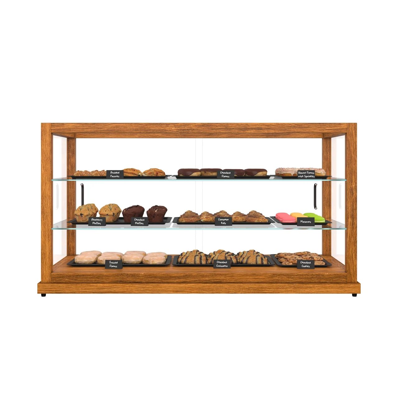Koolmore KM-BDW-44L Refrigerated Bakery Display Case, 40.5"W, 9.0 cu. ft., Remote