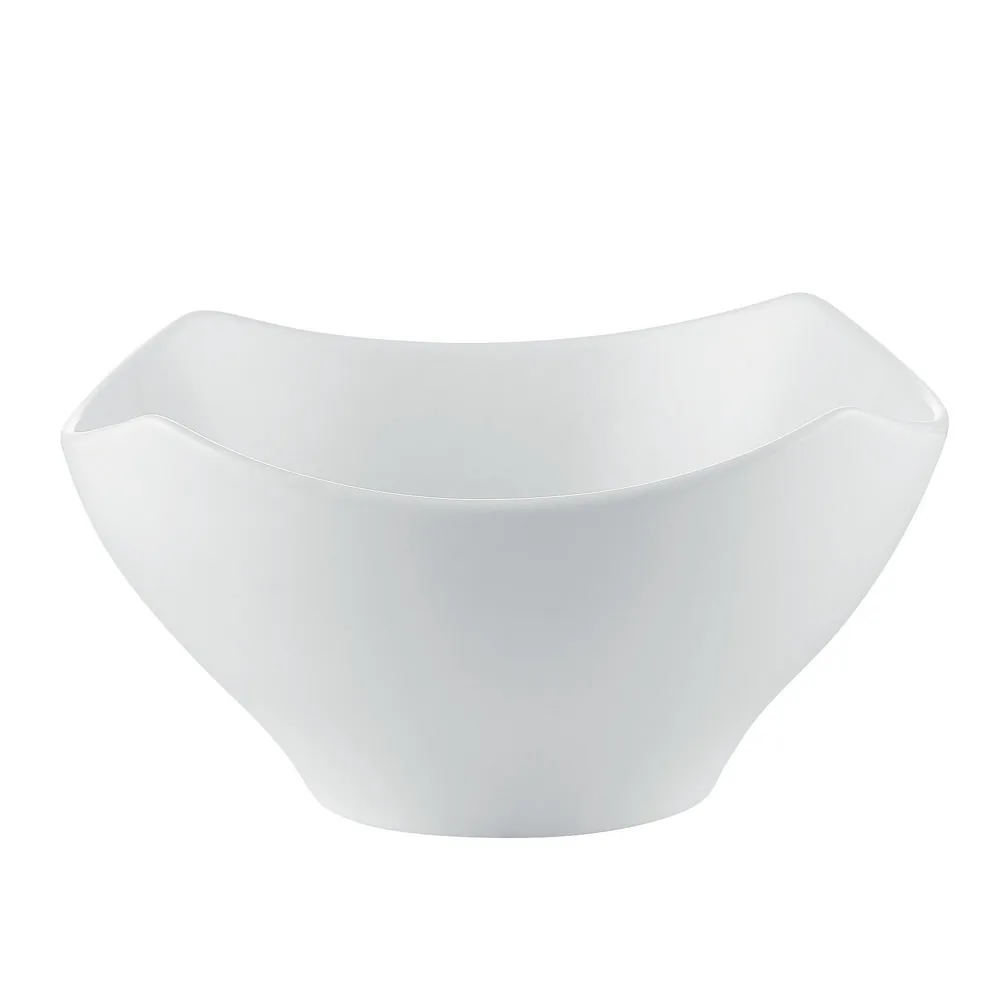CACChina RCN-NB10 - 60oz Round Porcelain Bowl, 8-1/2" Dia x 4-1/2" H, Super White, 1 Dozen