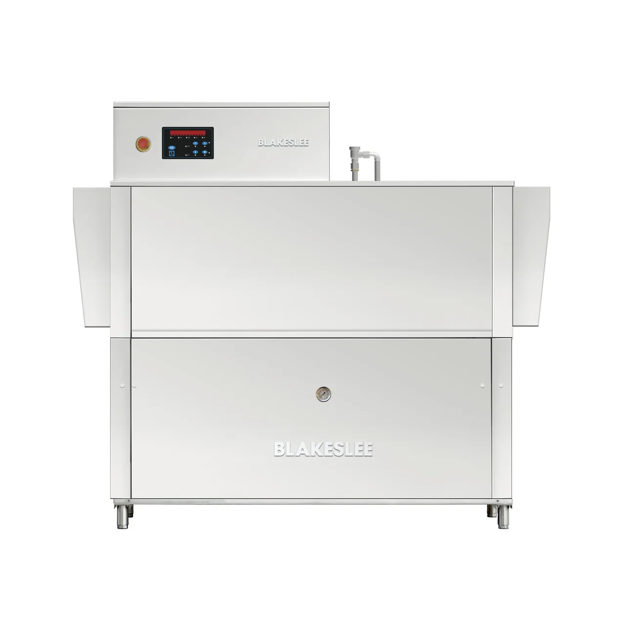 Blakeslee RC-62 74" High Temp Conveyor Dishwasher with Booster, 200 Racks/Hour