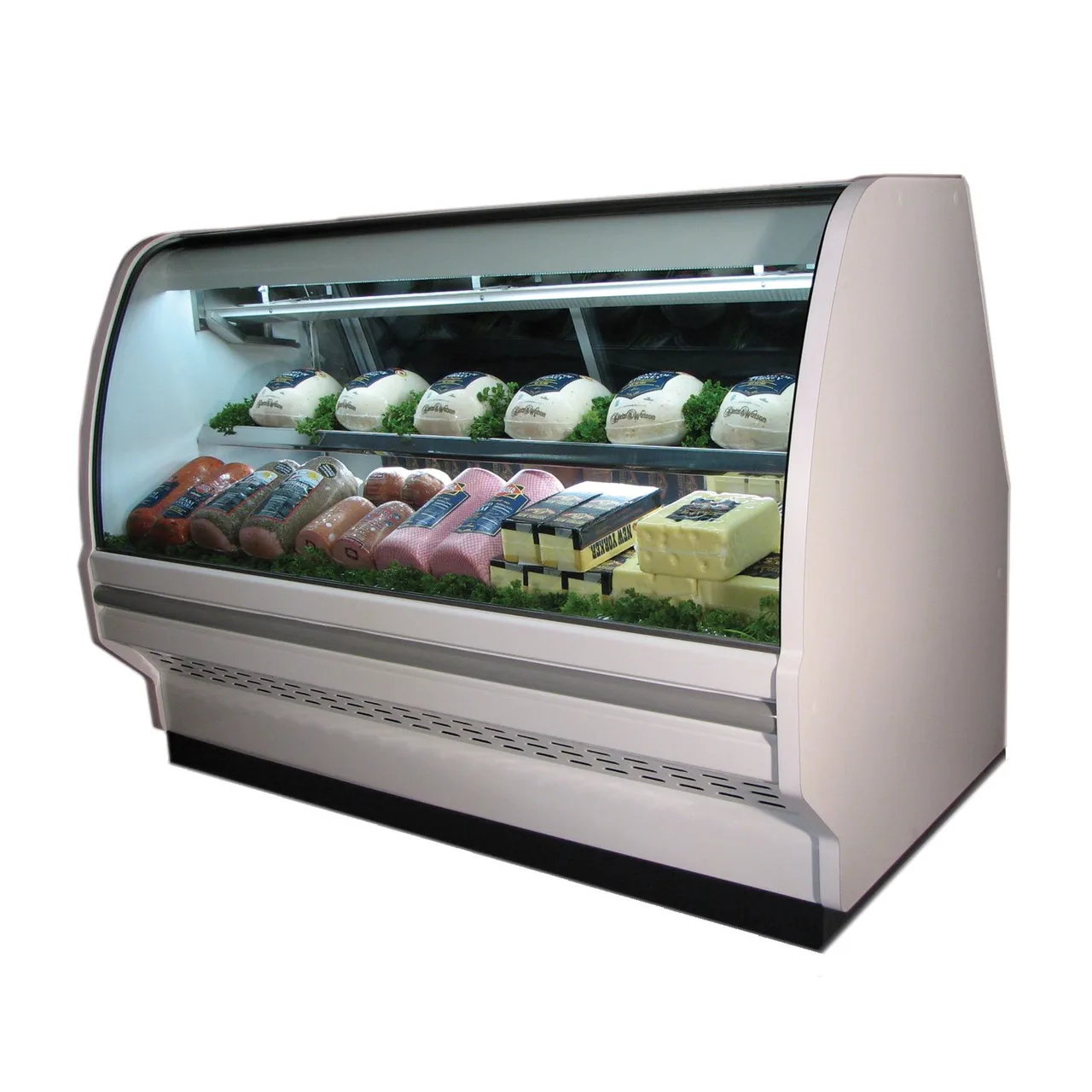 Howard-McCray R-CDS40E-6-S-LED 77" Flat Refrigerated Deli Display Case