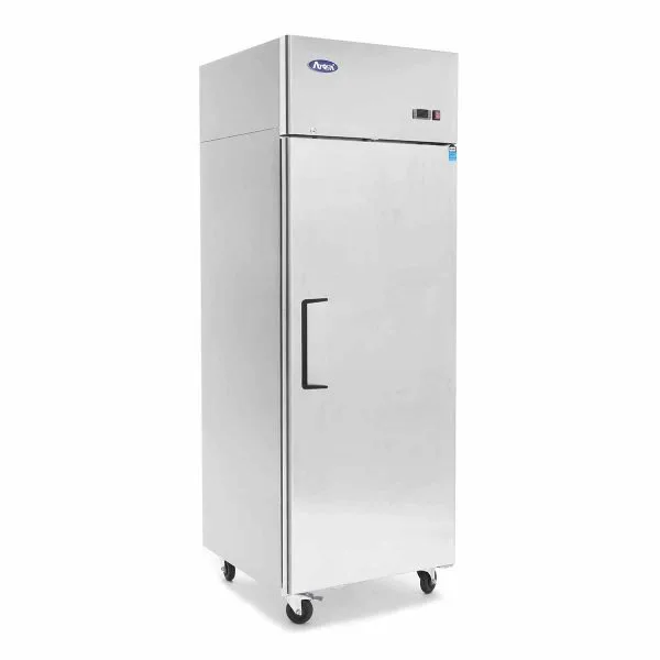 Atosa USA MBF8004GR 28" 1-Section Reach-In Refrigerator w/ Solid Door, Top Mounted, Stainless Steel, 21 cu. ft.