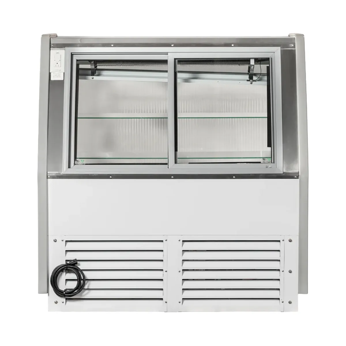 Howard-McCray SC-CBS40E-4C-S-LED 52" Refrigerated Bakery Display Case, Stainless Steel