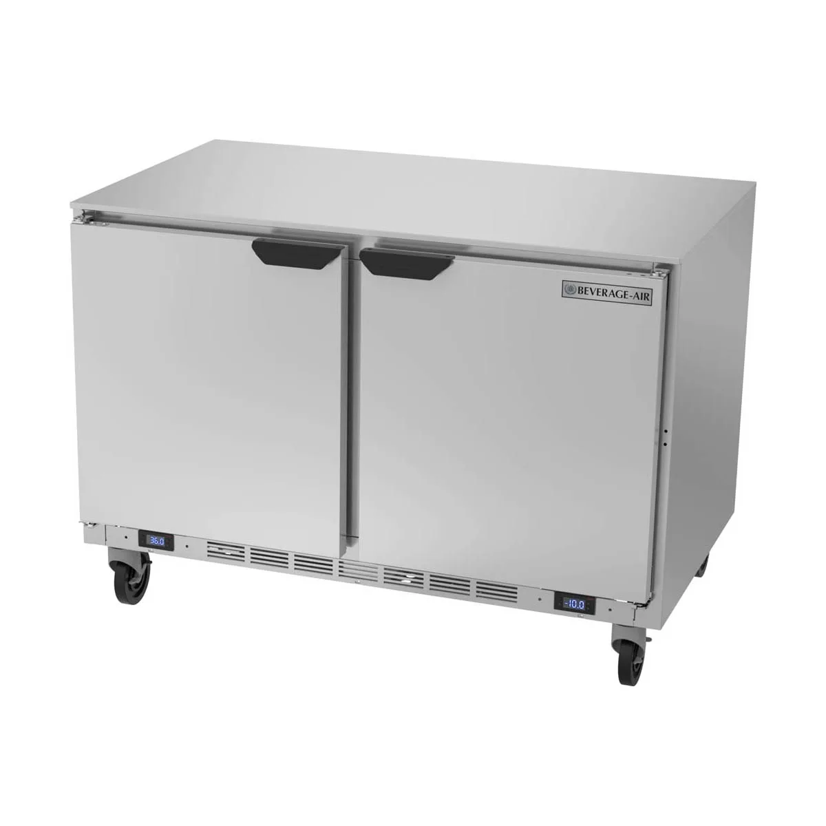 Beverage Air UCRF48AHC 48" Undercounter Refrigerator Freezer w/ 2 Doors, 10.6 cu. ft. - Dual Temp