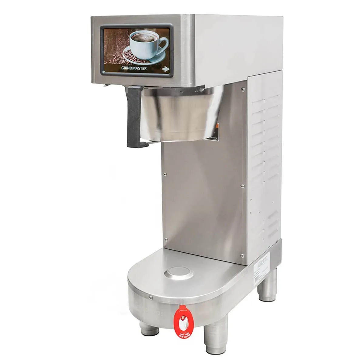 Grindmaster PBC-1A Single Coffee Brewer for Thermal Server For 1.5-Gal Air-Heated Shuttle 