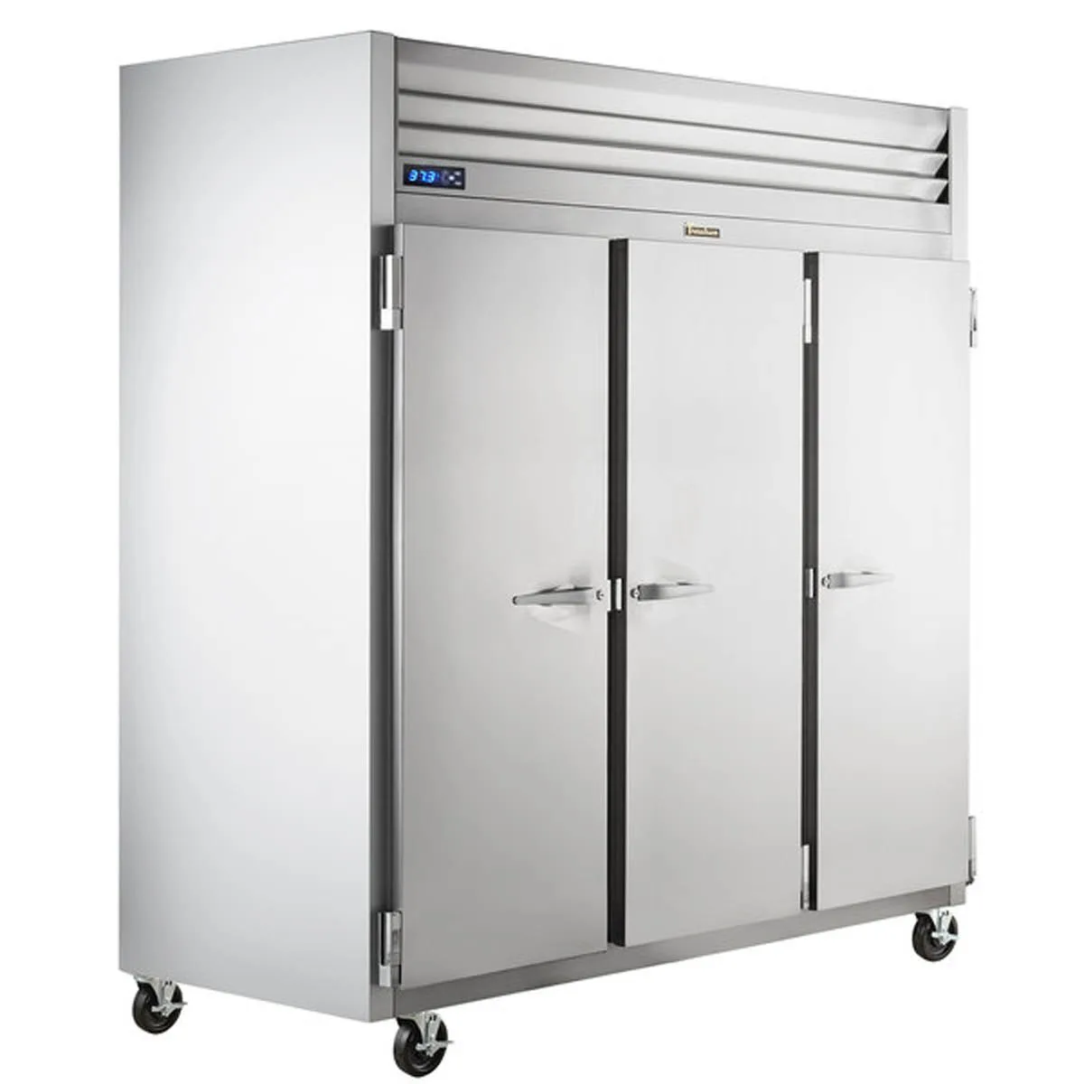 Traulsen G30010-032 76" 3-Section Reach-In Refrigerator w/ 3 Solid Doors (hinged left/right/right), Top Mount, 69.3 cu. ft.