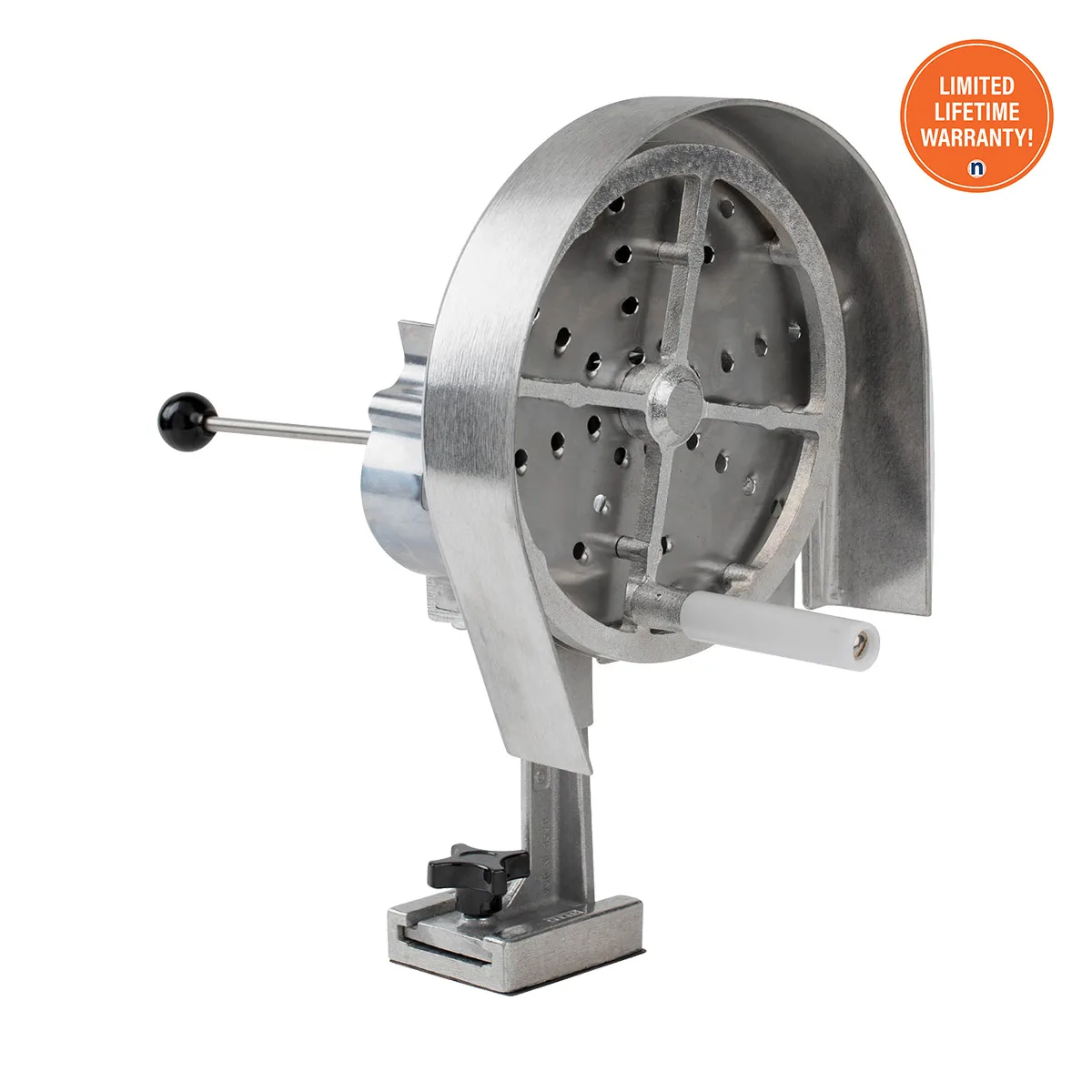Nemco 55200AN-2 Manual Easy Slicer – 12.5" Width, 5/16" Slice, Stainless Steel Blade, Countertop Shredder