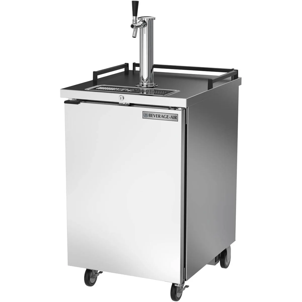 Beverage Air BM23HC-S-31 24" 1 Column Draft Beer Cooler, 7.66 cu. ft.