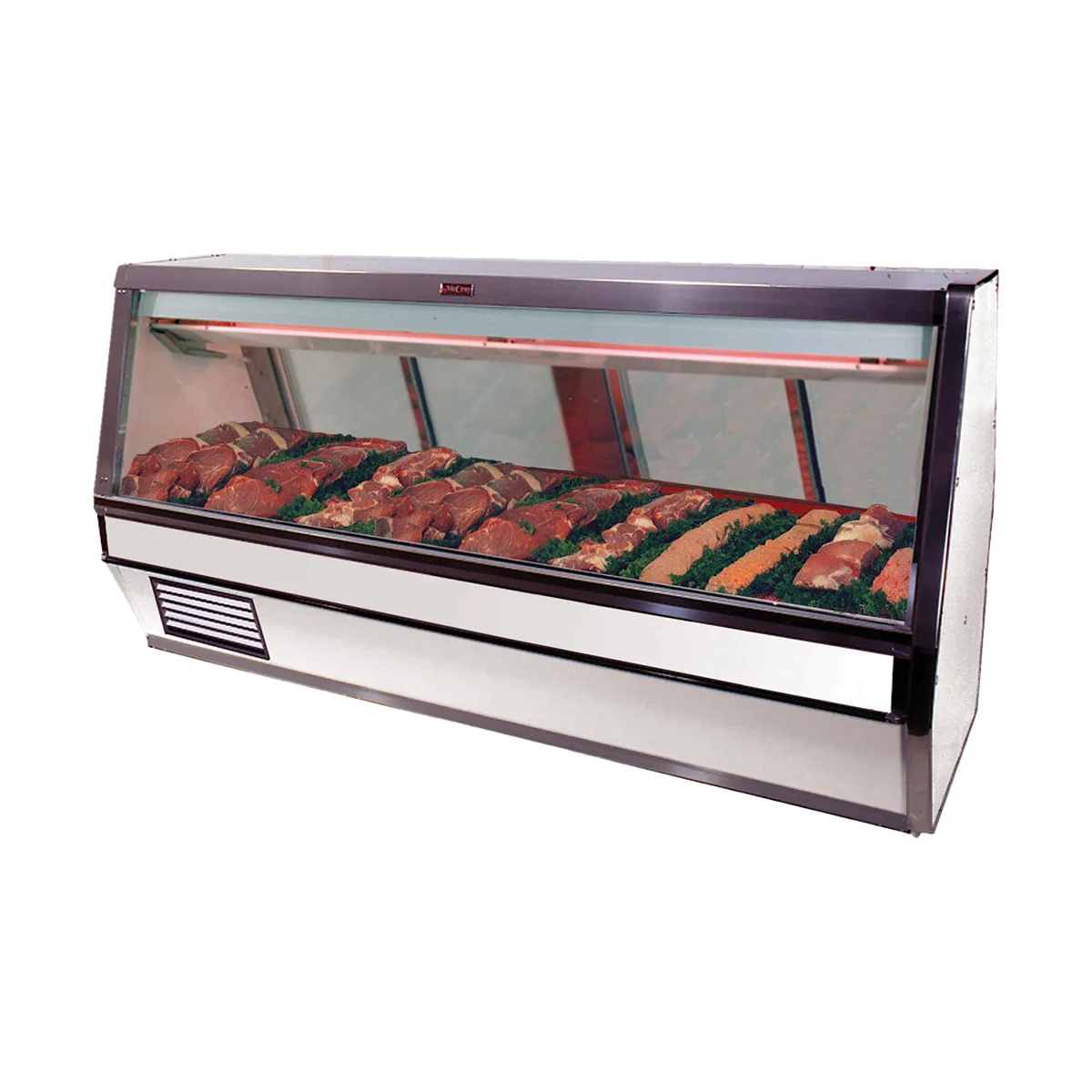 Howard-McCray R-CMS40E-8-LED 101" Single Duty Flat Refrigerated Meat Display Case, Remote