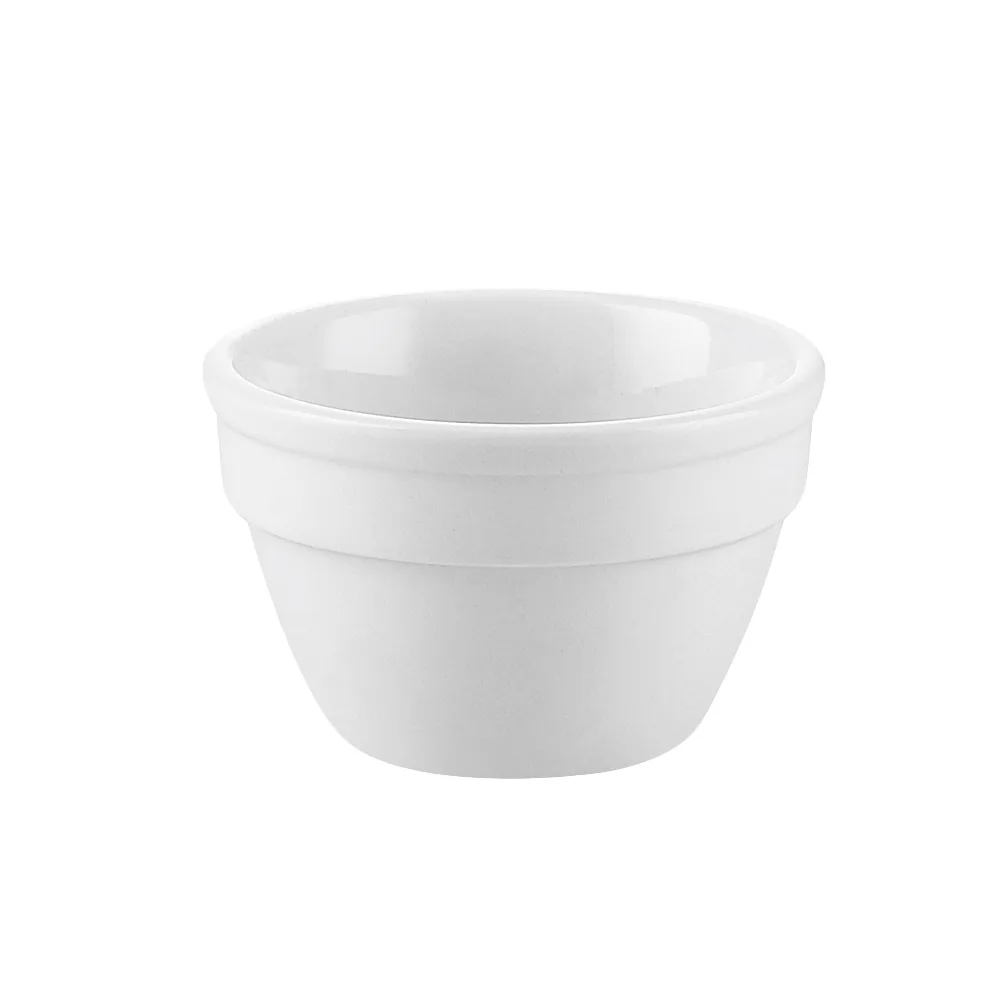 CACChina RCN-B547 - 42oz Super White Porcelain Round Bowl, 7" Dia x 3-3/4" H, General Use, 1 Dozen