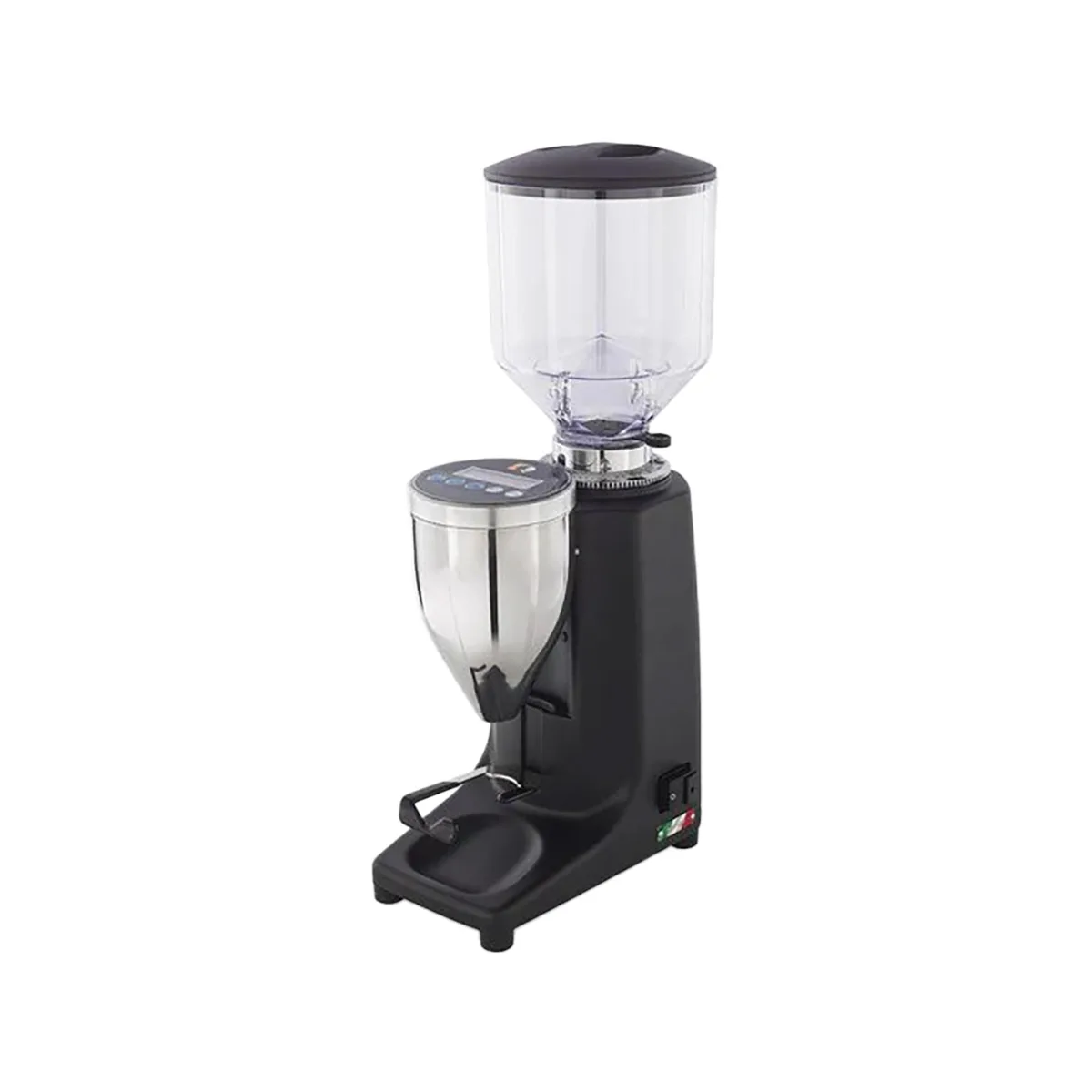 AMPTO M80E Bezzera Coffee Grinder with Doser Fully-Automatic Timer Version, 2.2 lbs. Hopper - 300W