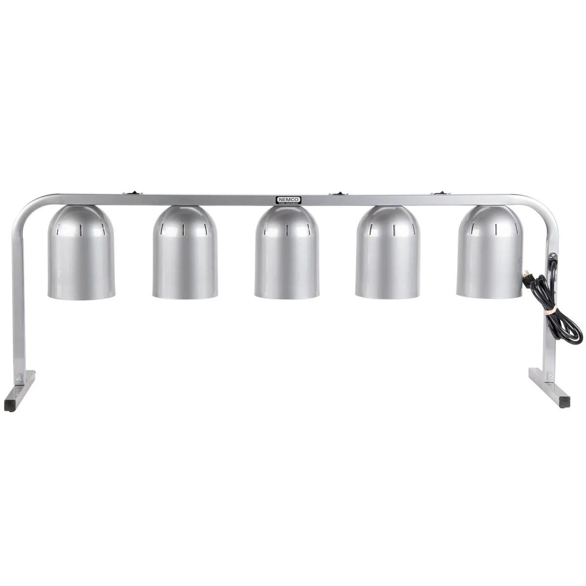 Nemco 6008-5 Heat Lamp, Portable Counter Unit, 5 Bulb, 120V/60/1Ph, 1250 Watts