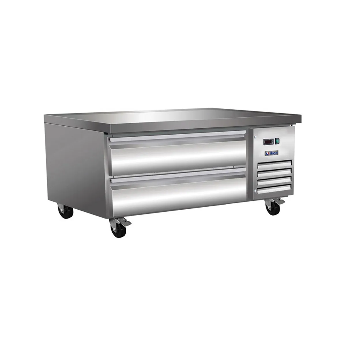 IKON ICBR-62 62" 2 Drawers Refrigerated Chef Base w/ Marine Edge, 8.7 cu. ft.