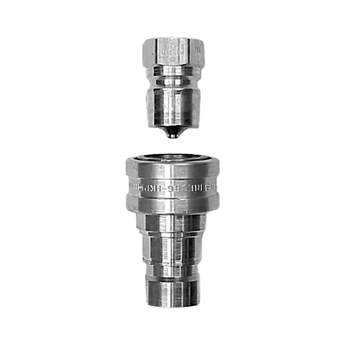 Dormont LFW100QD Water Quick Disconnect, 1" Dia. / 2‑Way Kit with Brass Nipple