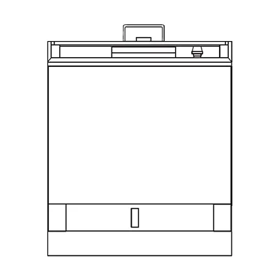 Southbend P32N-TT 32" Gas Heavy Duty Range, 32" Full Griddle w/ Thermostatic Controls, Modular Base, 80.000 BTU
