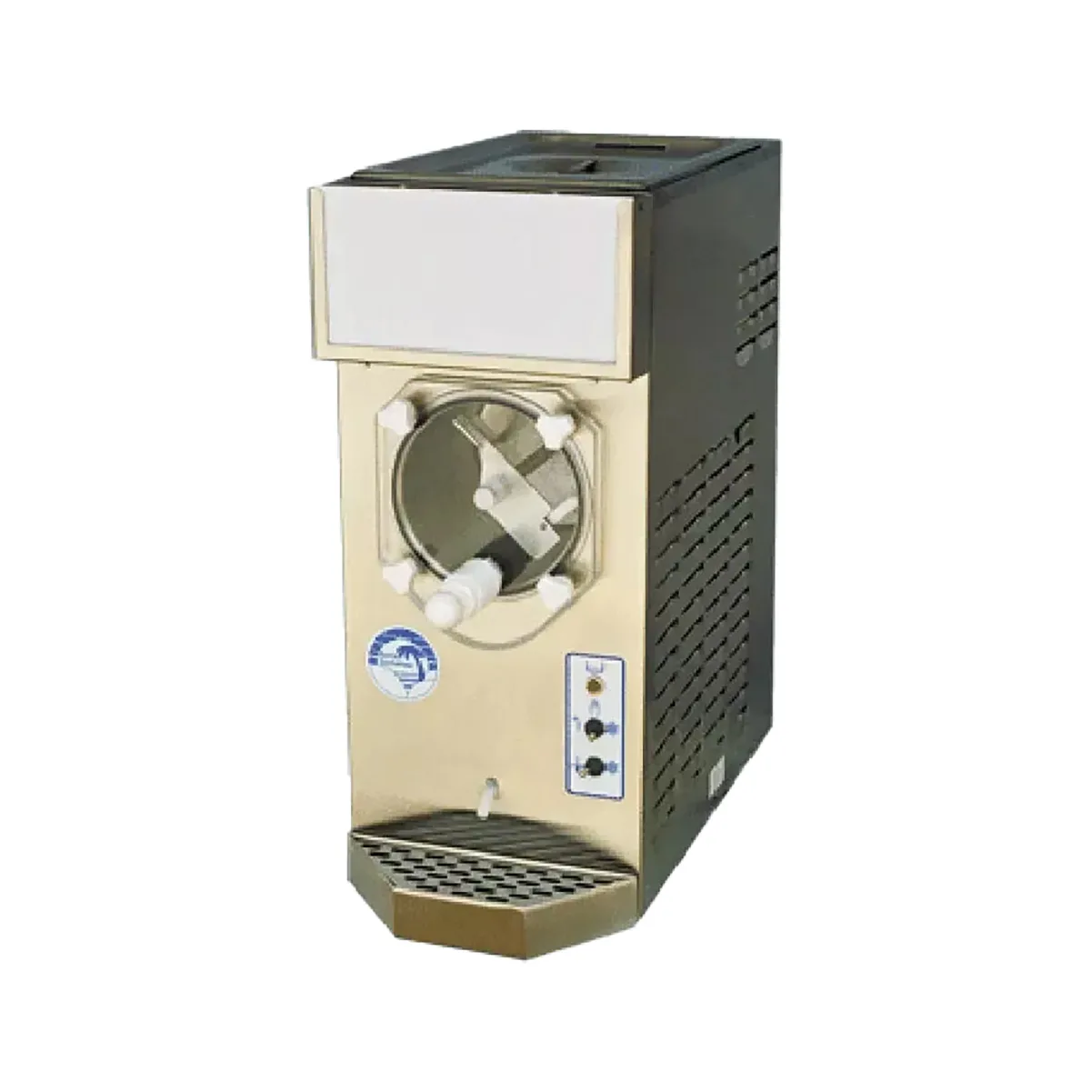 Frosty Factory 117A Cylinder Type Frozen Drink Machine, Air Cooled w/12qt. Hopper - 3/4hp - Single