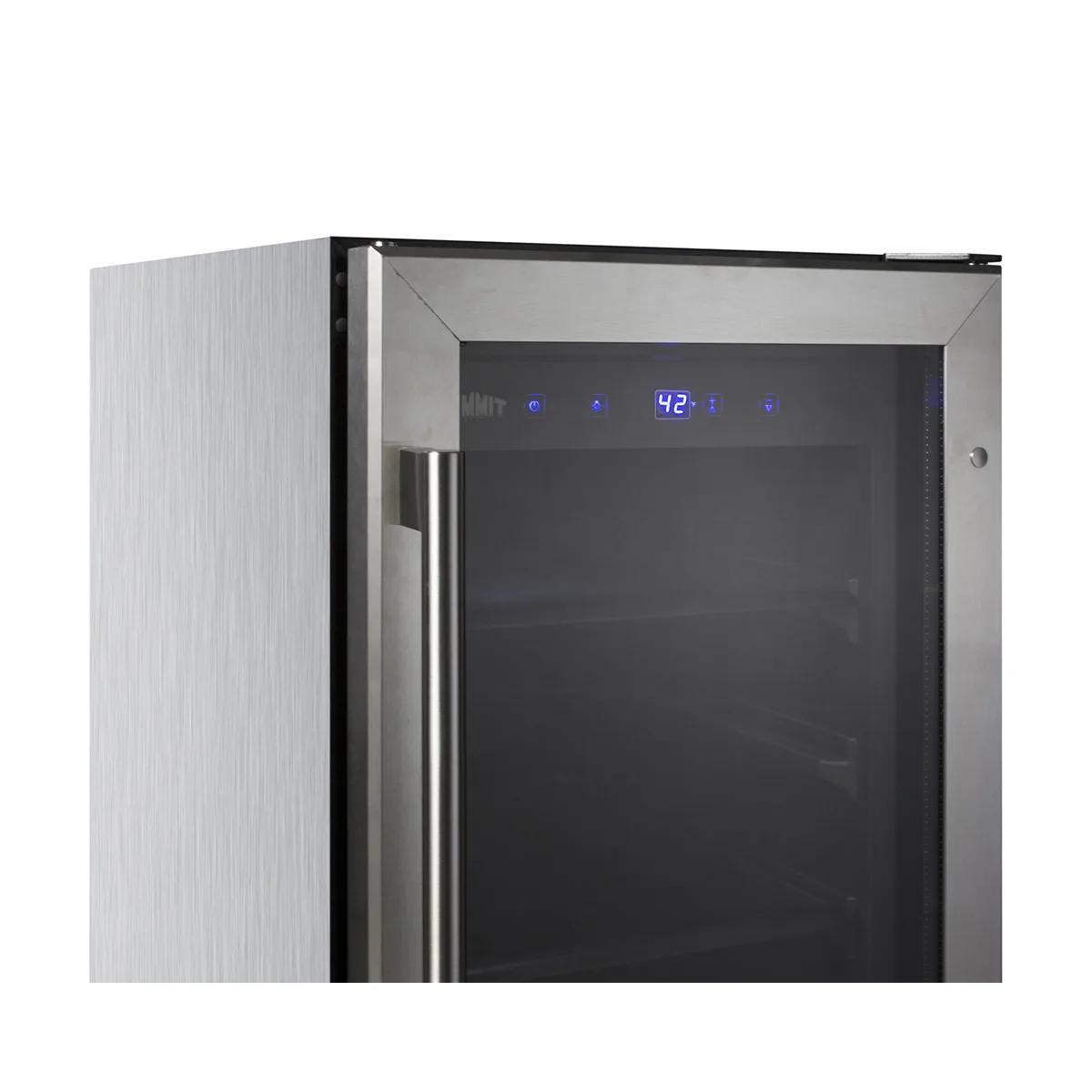 Summit ALBV15CSS Undercounter Beverage Center w/ Glass Door, 2.3 cu.ft