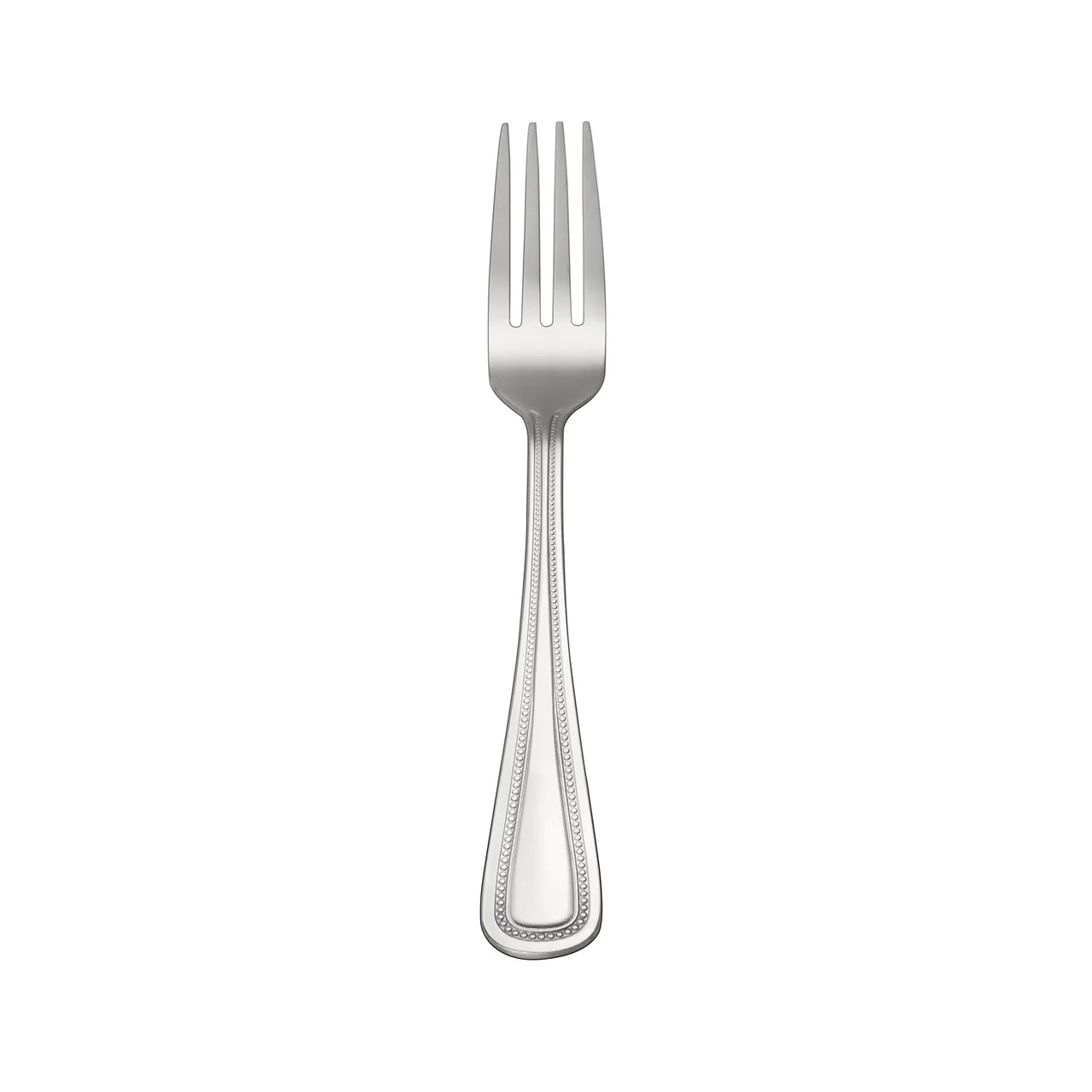 CAC China 3008-05 - Black Pearl Dinner Fork 7-3/8" Length 18/0 Stainless Steel Heavy - 1 Dozen