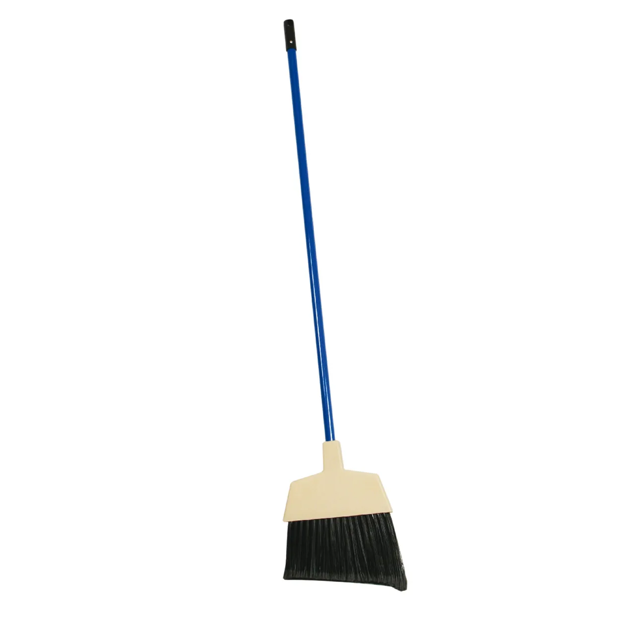 Winco BRM-60L Lobby Broom, 53.5", Angled, Built-In Cover