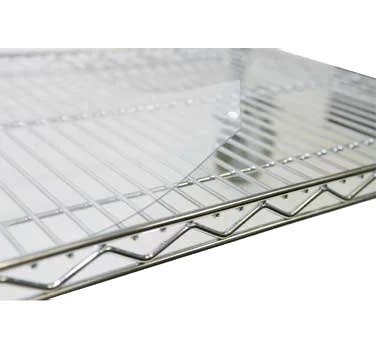 Serv-Ware SMC1836CWP Clear PVC Shelf Mat, 36"W x 18"D, for Restaurant Wire Shelving
