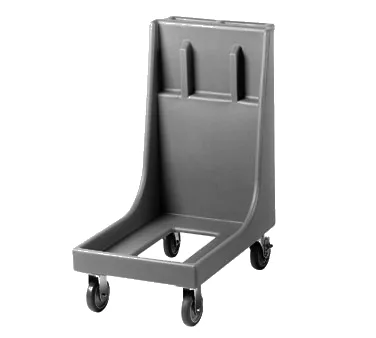 Cambro CD300H615 Charcoal Gray Camdolly for Camcarriers w/ 350 lb Capacity