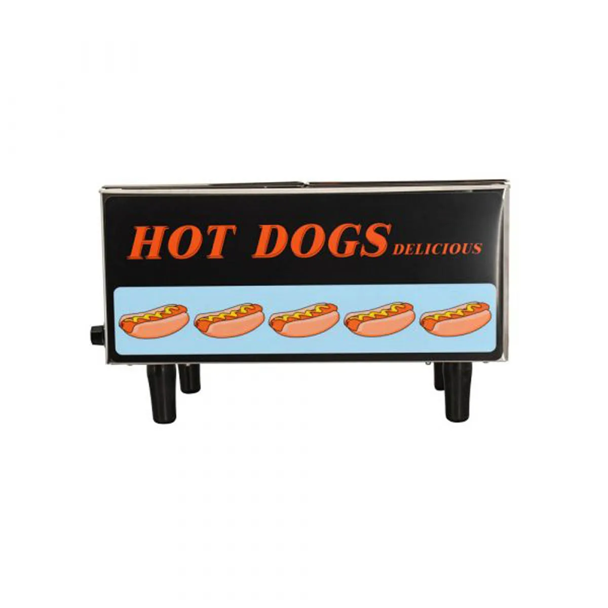 Omcan USA 17133 (Fw-Tw-3050) Hot Dog Steamer, Table Top