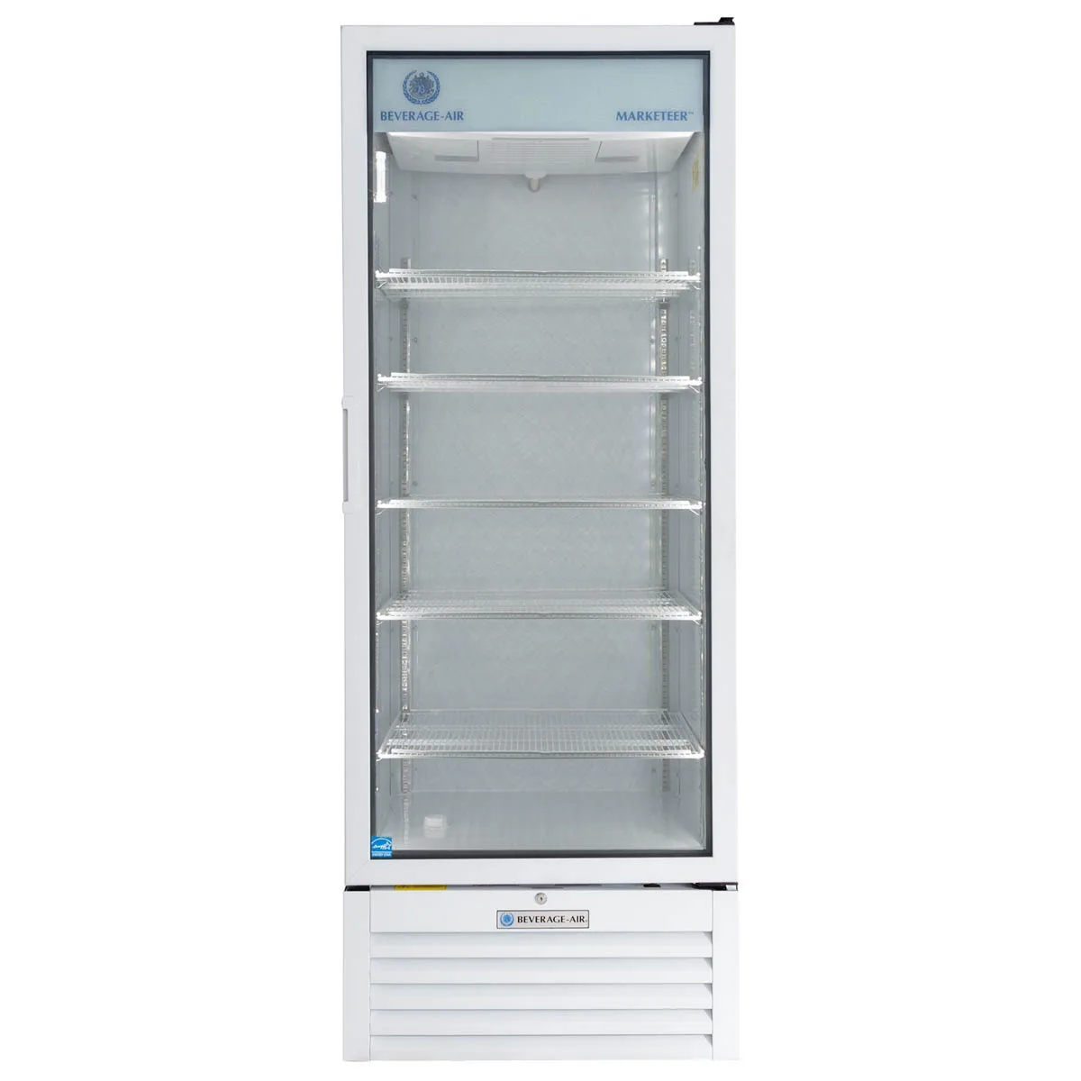 Beverage Air MT23-1W 29" 1-Section Marketeer Glass Door Merchandiser in White, 19.2 cu. ft.