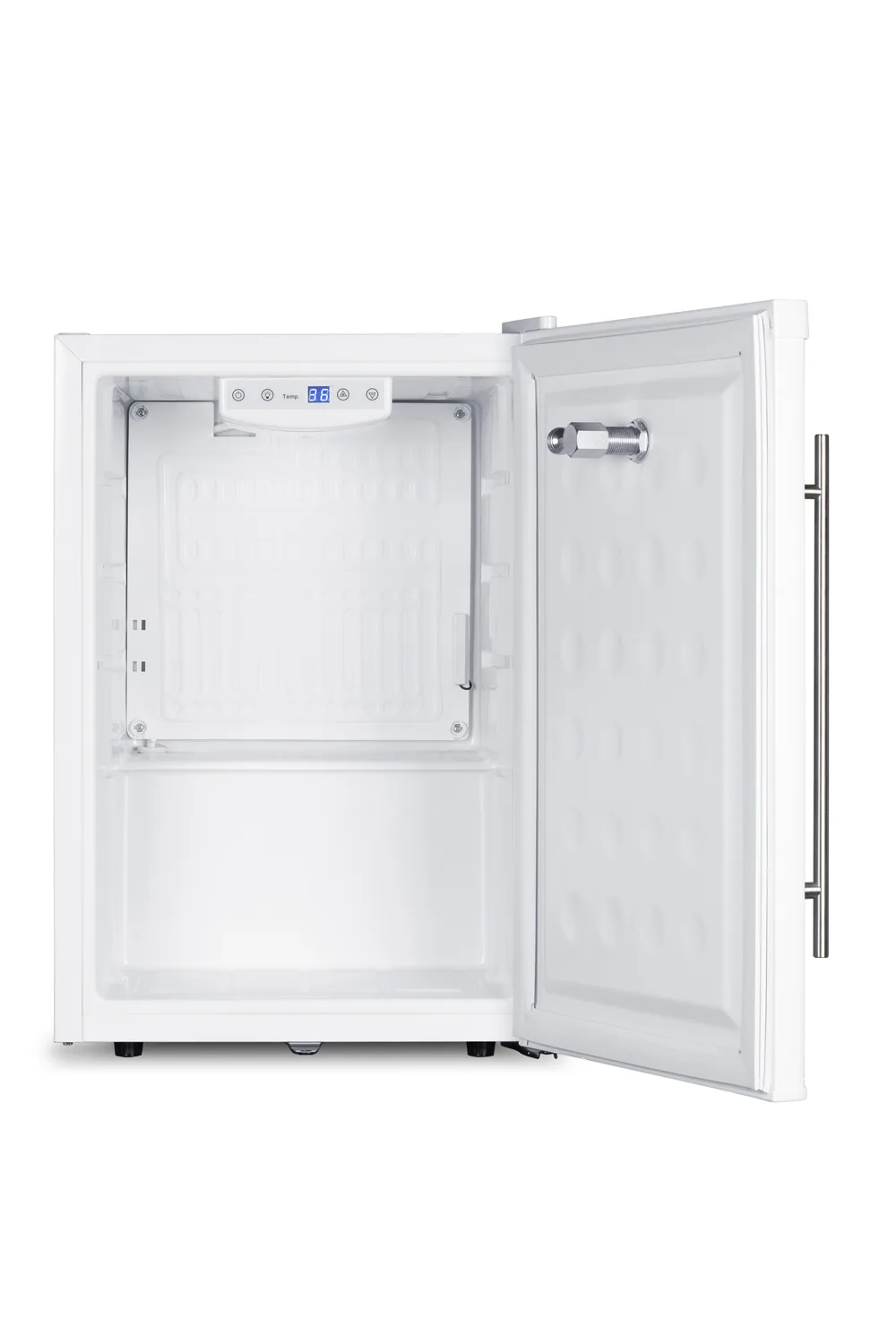 Summit FF31L7FRTP Front Tap Beer Kegerator, 17" Wide, 2.5 cu.ft., White Finish, 2.5 Gal Keg, LED