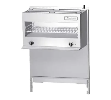 Garland US Range GIRCM60 59" Gas Cheesemelter, (2) 15,000 Btu Infrared Burners
